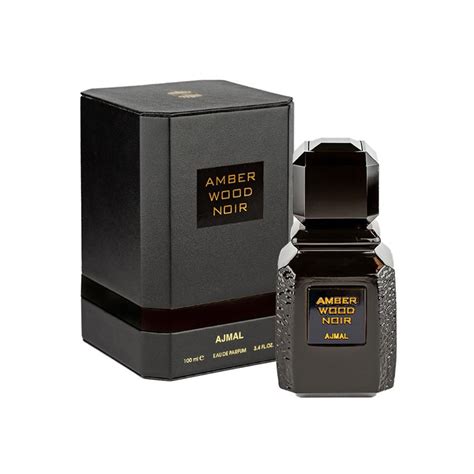 Amber Wood Noir Ajmal for women and men.